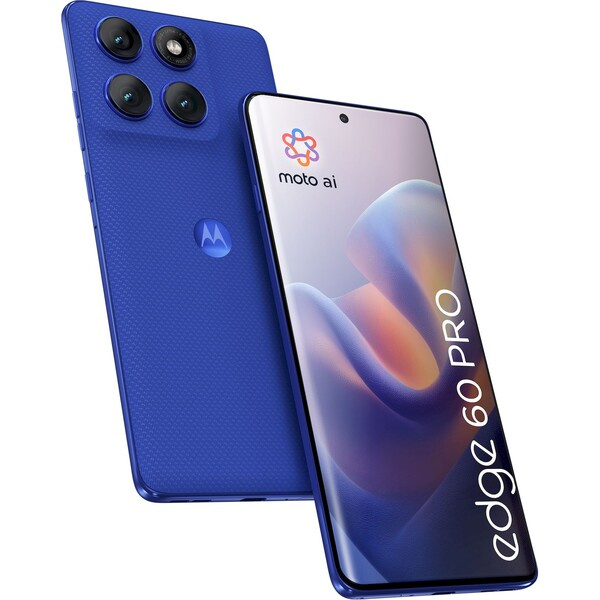 Motorola Edge 60 Pro 12GB/512GB PANTONE Dazzling Blue PB7X0010PL Modrá