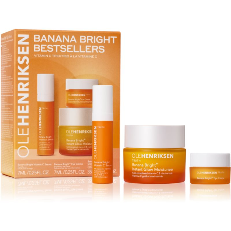 OLEHENRIKSEN Truth Banana Bright Bestsellers Vitamin C Trio sada pro péči o pleť