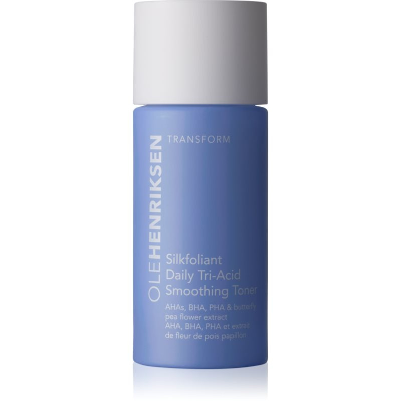 OLEHENRIKSEN Transform Silkfoliant Daily Tri-Acid Smoothing Toner with Mandelic Acid jemné exfoliační tonikum pro každodenní použití 30 ml