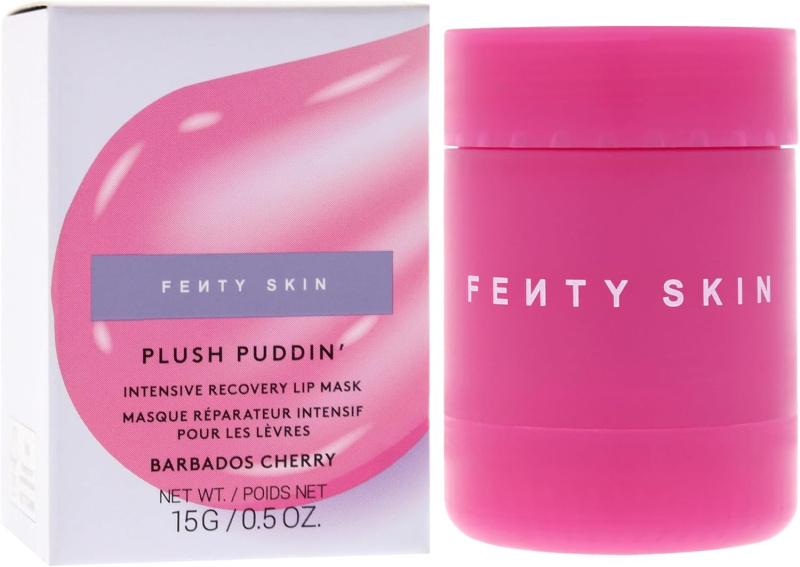 Fenty Beauty Maska na rty Plush Puddin` Intensive Recovery Lip Mask Barbados Cherry 15 g