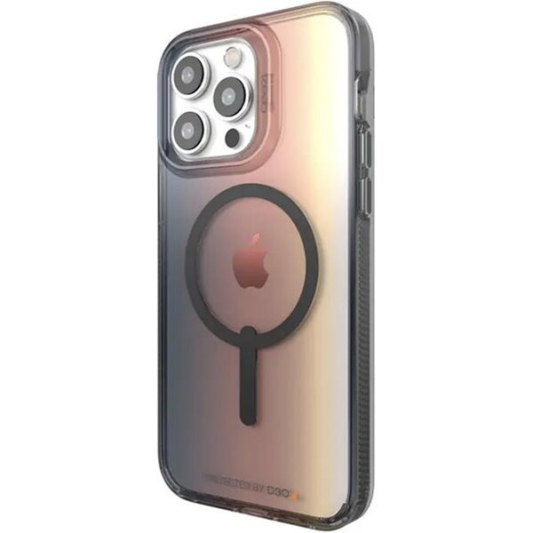 GEAR4 D3O Milan Snap pro Apple iPhone 14 Pro Max ochranný kryt Sunset Ombre Oranžová