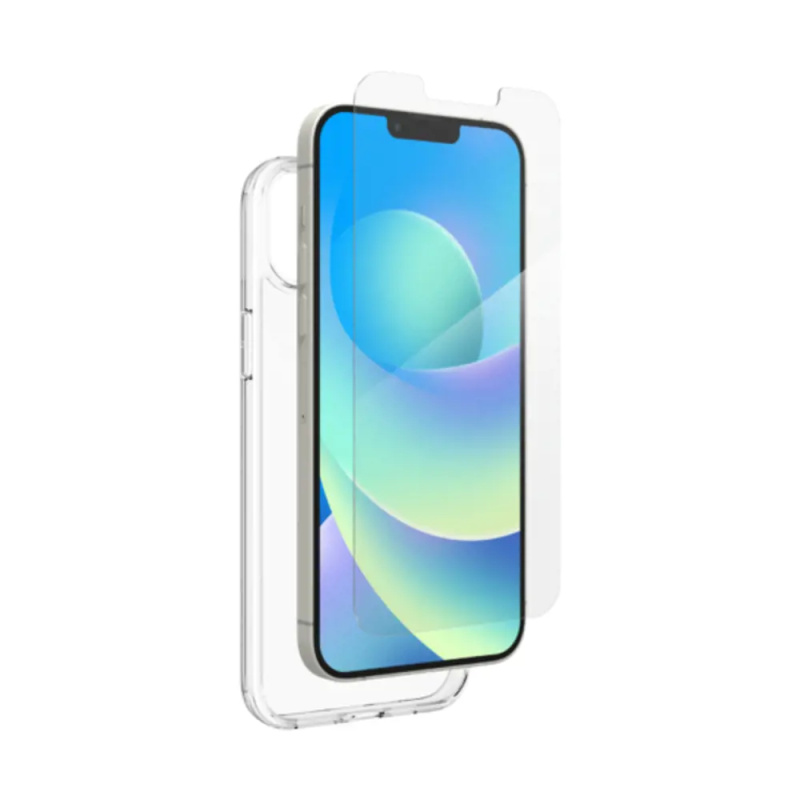 iFrogz pouzdro a sklo pro iPhone 14 Plus čirý ZG302010174 Čirá