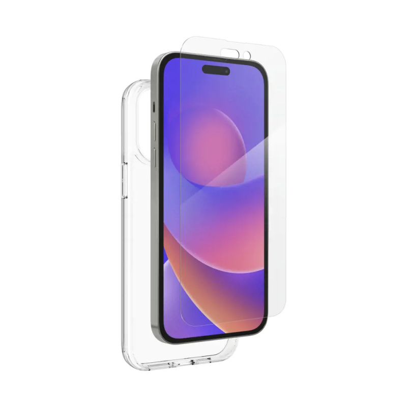 iFrogz pouzdro a sklo pro iPhone 14 Pro Max čirý ZG302010175 Čirá