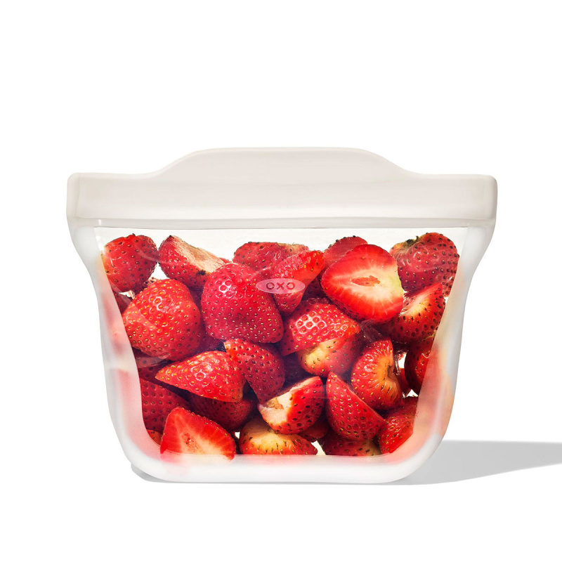 OXO Silikonový sáček na potraviny, široké dno, 0,33 l, 17 x 13 cm 11386000
