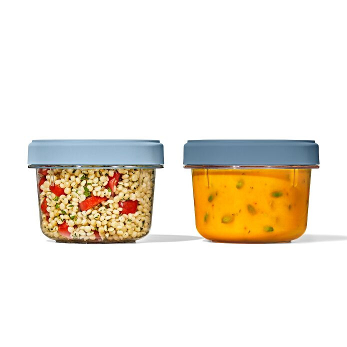 OXO Sada stohovatelných dóz na potraviny Twist&Stack, 592 ml, 2 ks 11393400