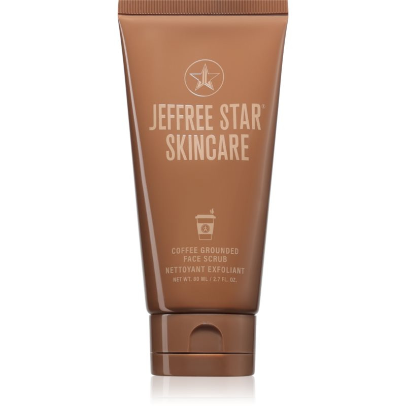 Jeffree Star Cosmetics Coffee Grounded Face Scrub čisticí pleťový peeling 80 ml