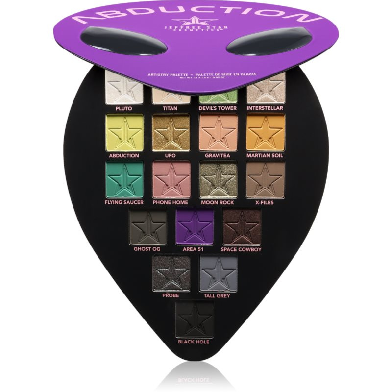Jeffree Star Cosmetics Abduction Artistry Eye Palette paleta očních stínů 18x1.5 g