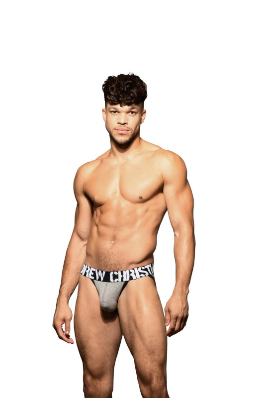Pánské jocksy Andrew Christian šedé DOORBUSTER! (92930-HGR) S