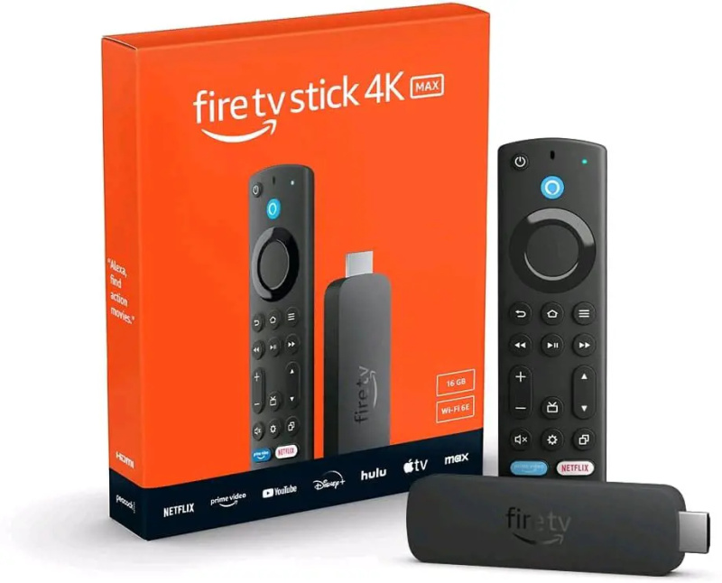 Amazon Fire TV Stick 4K MAX B0BP9SNVH9 Černá