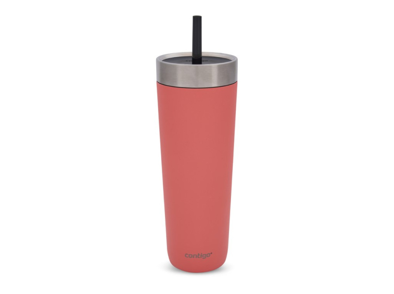 Contigo Láhev na pití Luxe Spillproof Tumb 720 ml korálová