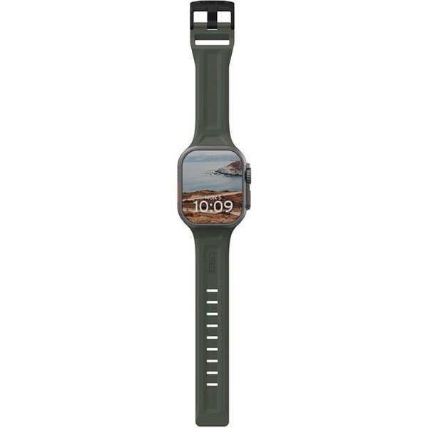 UAG Scout řemínek Apple Watch 49/46/45/44/42mm tmavě zelený