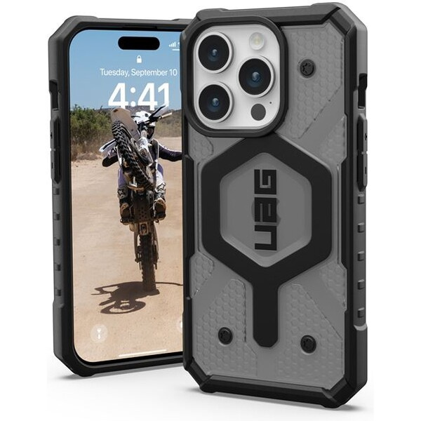UAG Pathfinder MagSafe iPhone 15 Pro šedý