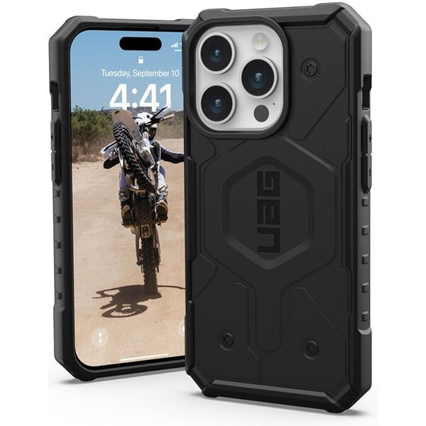 UAG Pathfinder MagSafe, black - iPhone 15 Pro (114281114040) Černá