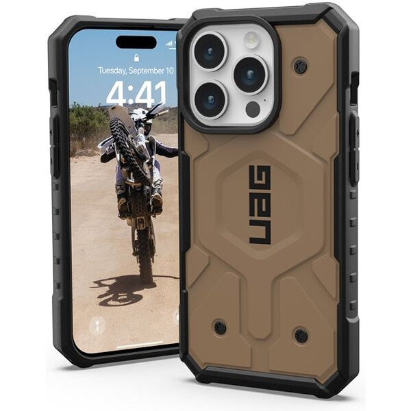 UAG Pathfinder MagSafe, dark earth - iPhone 15 Pro (114281118182) Hnědá