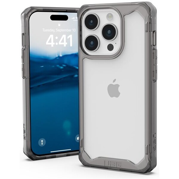 UAG Plyo, ash - iPhone 15 Pro (114285113131) Šedá