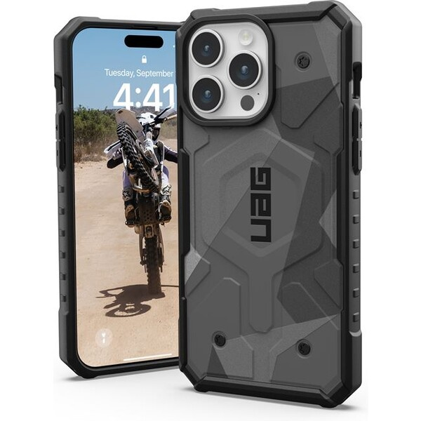 UAG Pathfinder SE MagSafe, geo camo - iPhone 15 Pro Max (114303114033) Maskáčová