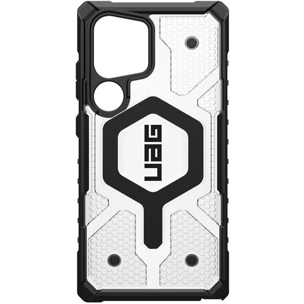 UAG Pathfinder Clear with Magnet, ice - Samsung Galaxy S24 Ultra (214427114343) Čirá