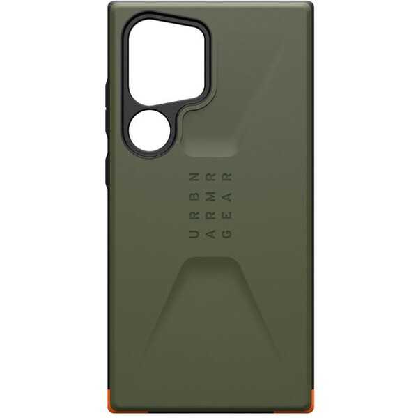 UAG Civilian, olive drab - Samsung Galaxy S24 Ultra (214439117272) Zelená