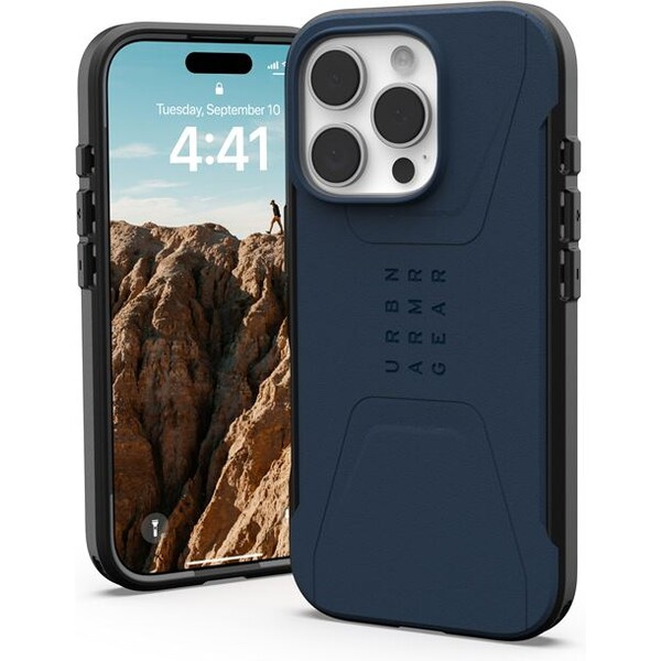 UAG Civilian Magsafe kryt iPhone 16 Pro tmavě modrý