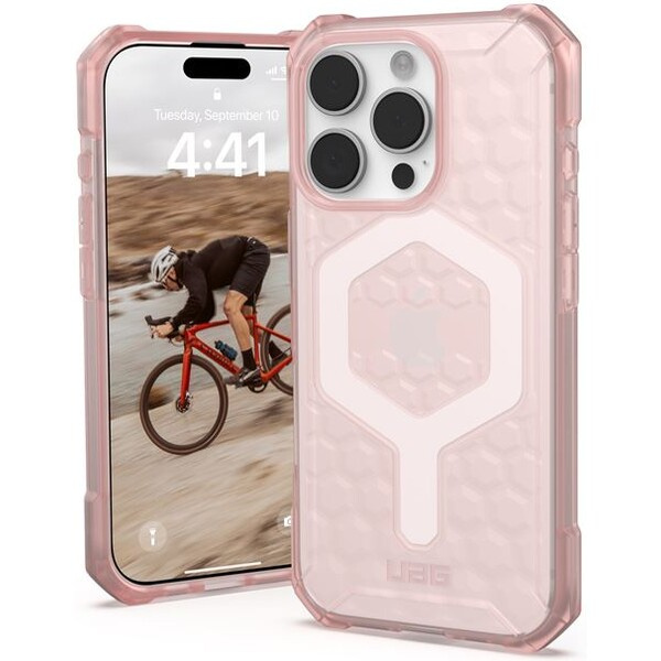 UAG Essential Armor Magsafe kryt iPhone 16 Pro růžový