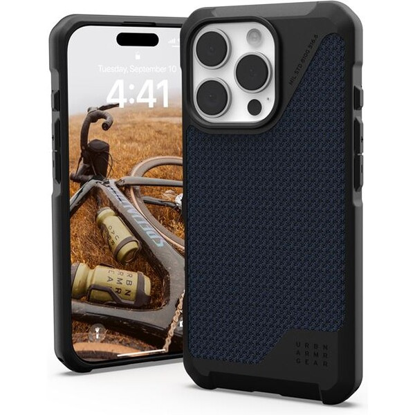 UAG Metropolis LT Magsafe Kevlar kryt iPhone 16 Pro tmavě modrý