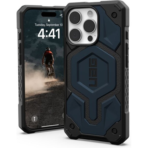 UAG Monarch Pro Magsafe kryt iPhone 16 Pro tmavě modrý