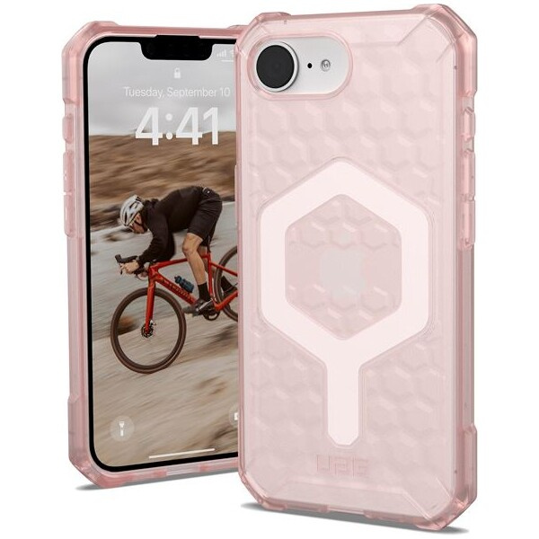 MagSafe kryt pro iPhone 16e UAG Essential Armor - růžový