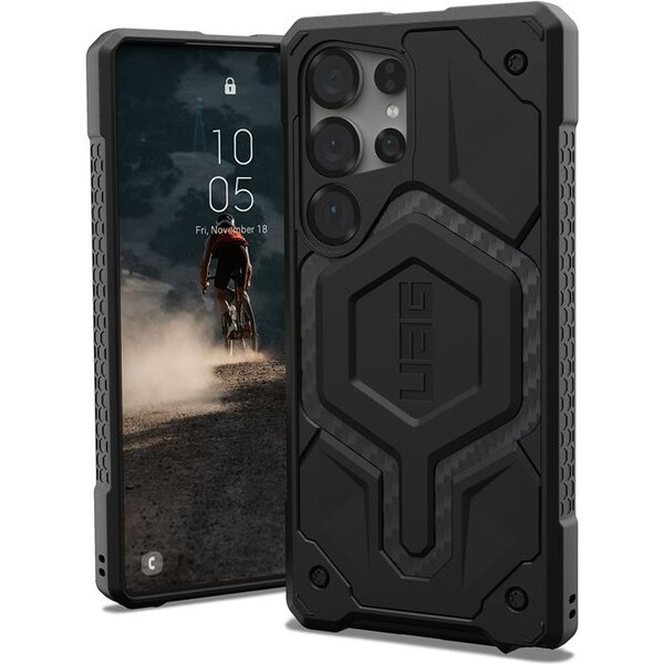 UAG Monarch Pro kryt Samsung Galaxy S25 Ultra karbonový