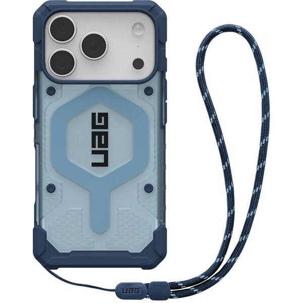 UAG Pathfinder Clear Magsafe kryt iPhone 17 Pro modrý
