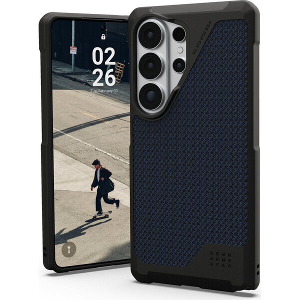 UAG Metropolis LT MagSafe Kevlar kryt Samsung Galaxy S26 Ultra modrý