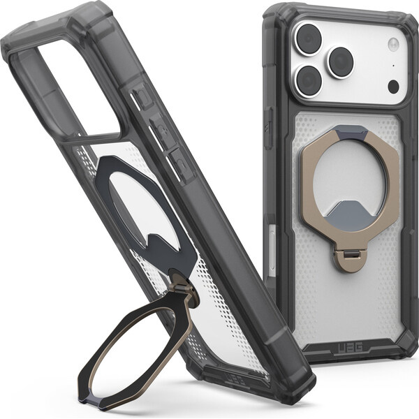 UAG Plasma XTE 360 MagSafe kryt iPhone 18 Pro Max/17 Pro Max kouřový/stříbrný