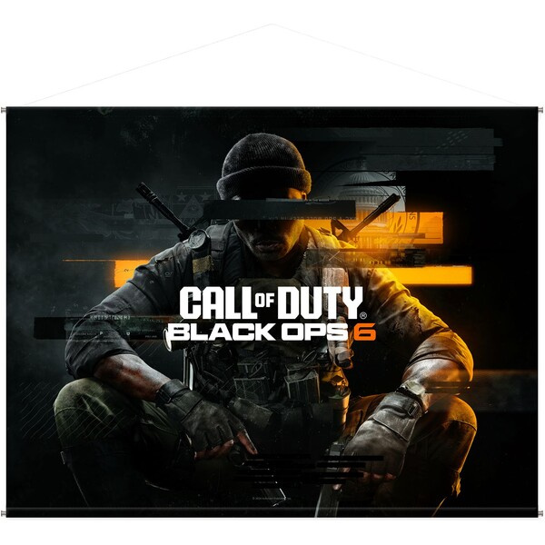 DEVplus Call of Duty: Black Ops 6 Plakát Canvas Key Art Černá