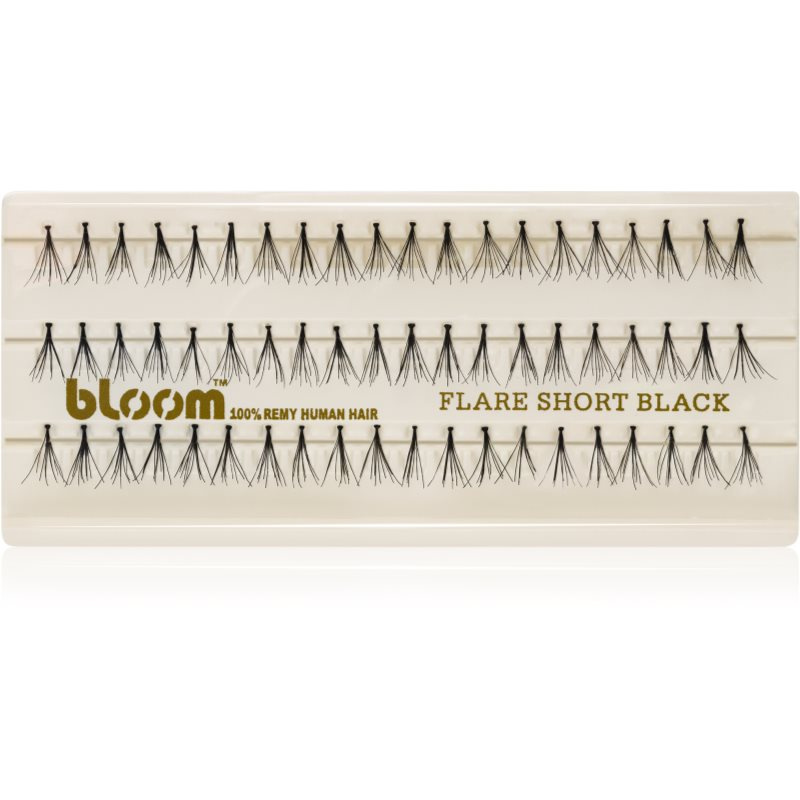 Bloom Flare umělé řasy velikost Short Black 60 ks
