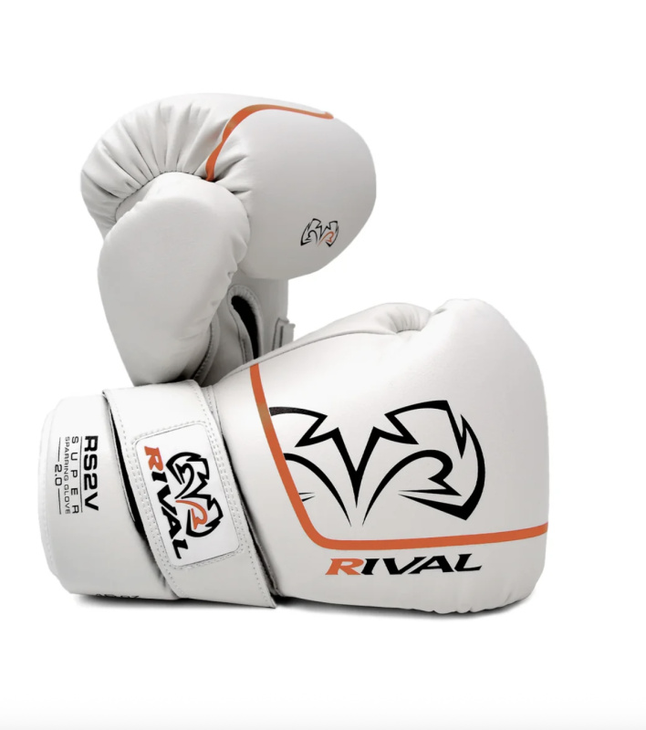 Rival Boxing RS2V Super Sparring Gloves 2.0, White Velikost: 12oz