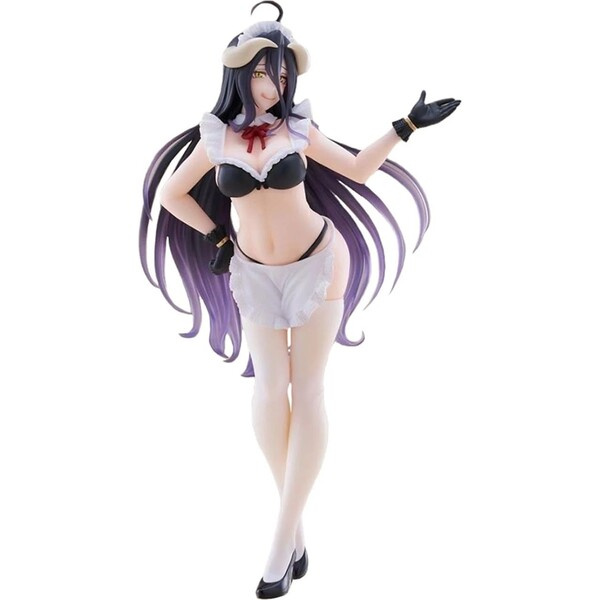 Overlord IV Coreful PVC Statue Albedo Maid Ver. 18 cm Vícebarevná