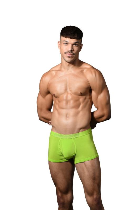 Pánské boxerky Andrew Christian zelené Bespoke (93523-FRHLM) S, trenky / trenýrky