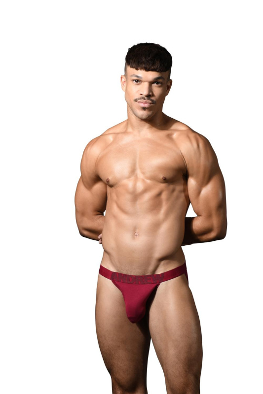 Pánské jocksy Andrew Christian červené Bespoke (93522-BUR) M