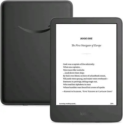 Amazon Kindle Touch 2024 16 GB černý (bez reklam) Černá
