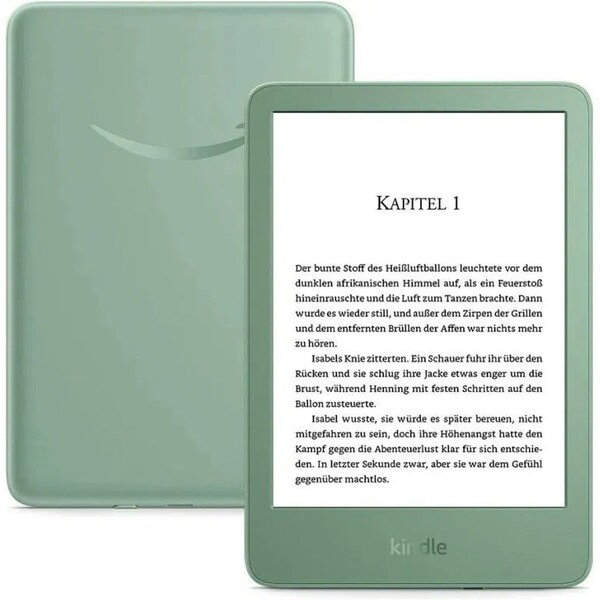 Amazon Kindle Touch 2024 16 GB matcha (s reklamou) Zelená