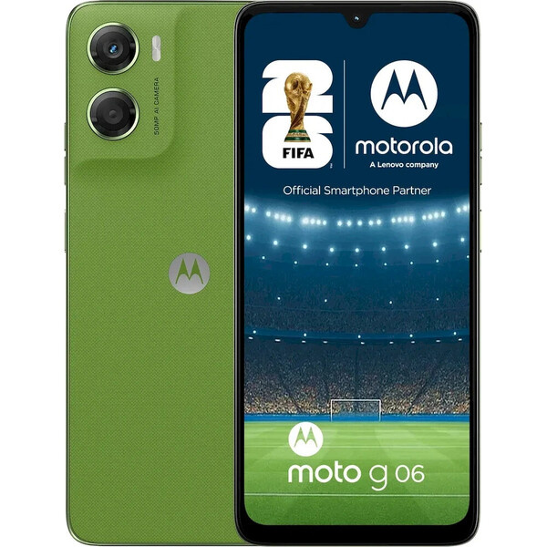 Motorola Moto G06 4GB/256GB DS GSM PANTONE zelený