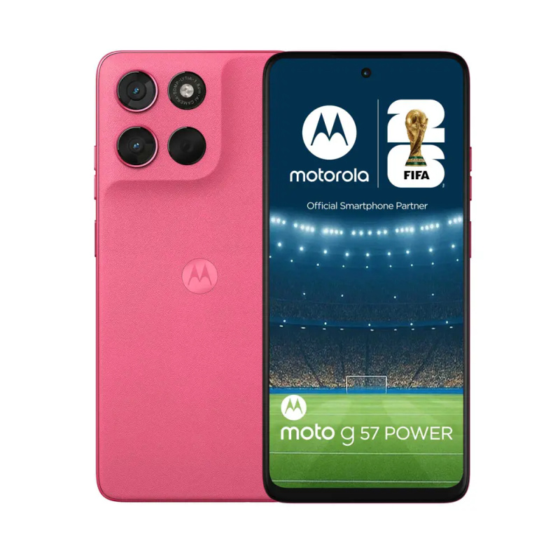 Motorola Moto G57 Power 12GB/256GB PANTONE růžový Růžová