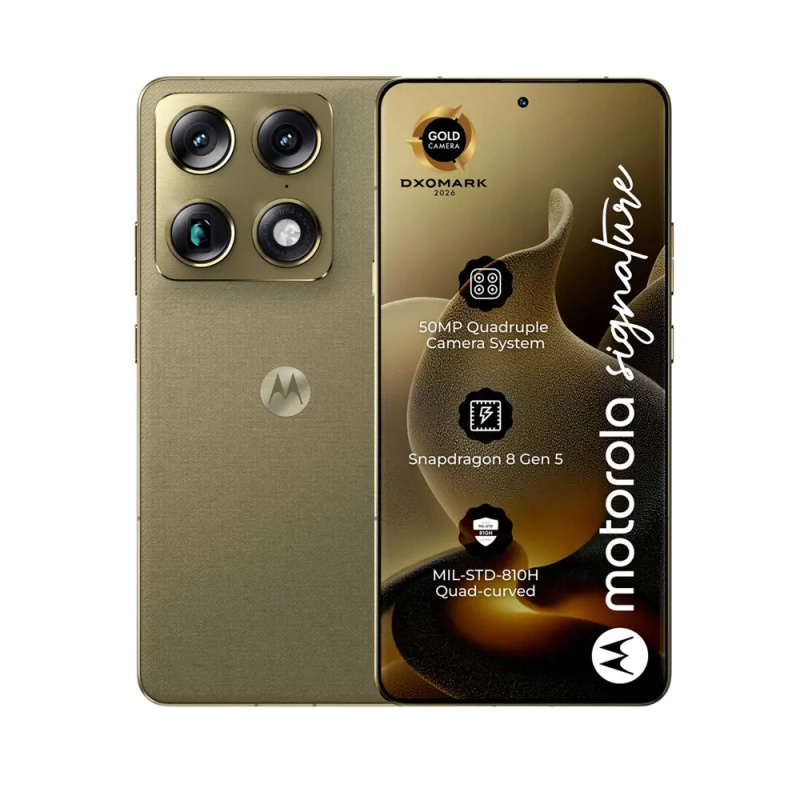 Motorola Signature 16GB/512GB PANTONE Martini Olive Hnědá