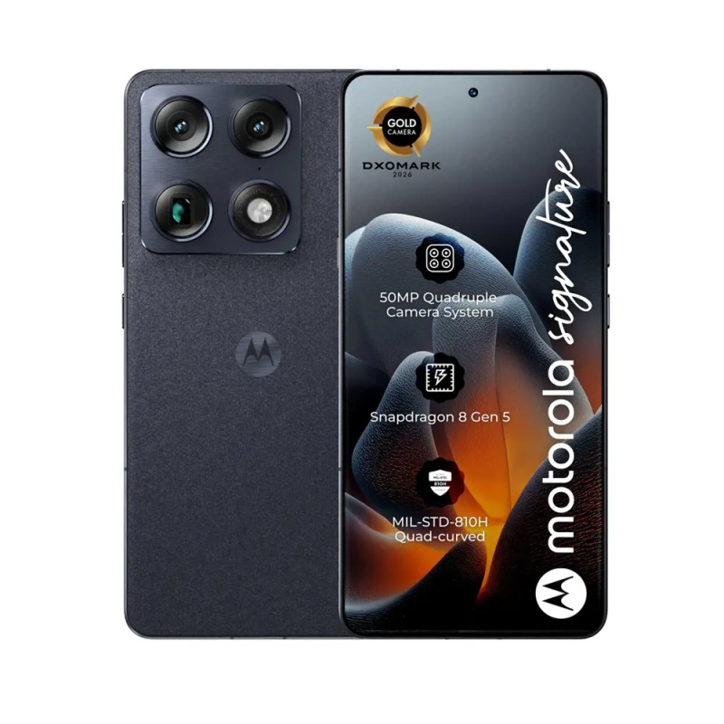 Motorola Signature 16GB/512GB PANTONE Carbon Černá