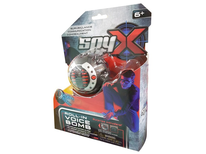 SpyX rolovací zvuková bomba