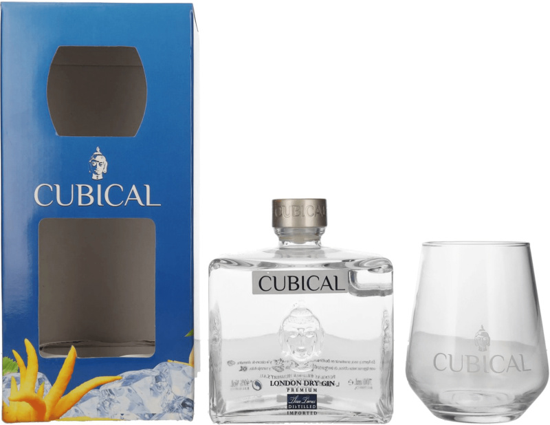 Cubical Premium + sklenice 40% 0,7l (darčekové balenie 1 pohár)