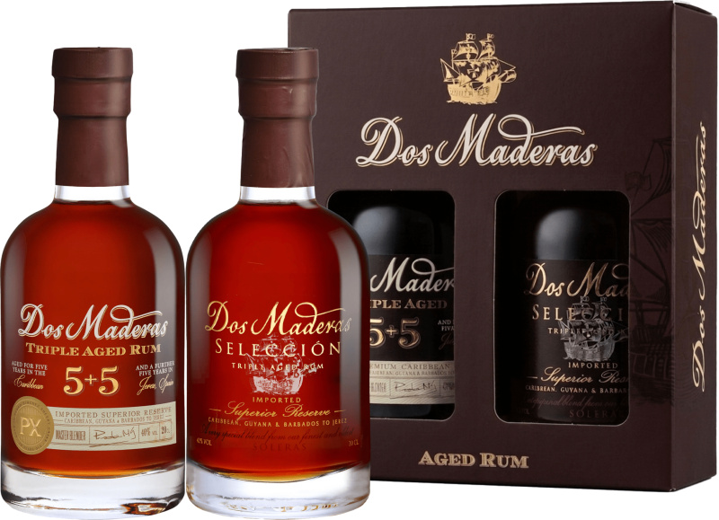 Williams & Humbert Rum Dos Maderas 2 x 0,2 l 42% + Dárkové balení