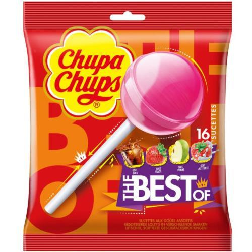 ChupaChups lízátka 10pcs the best of 120g