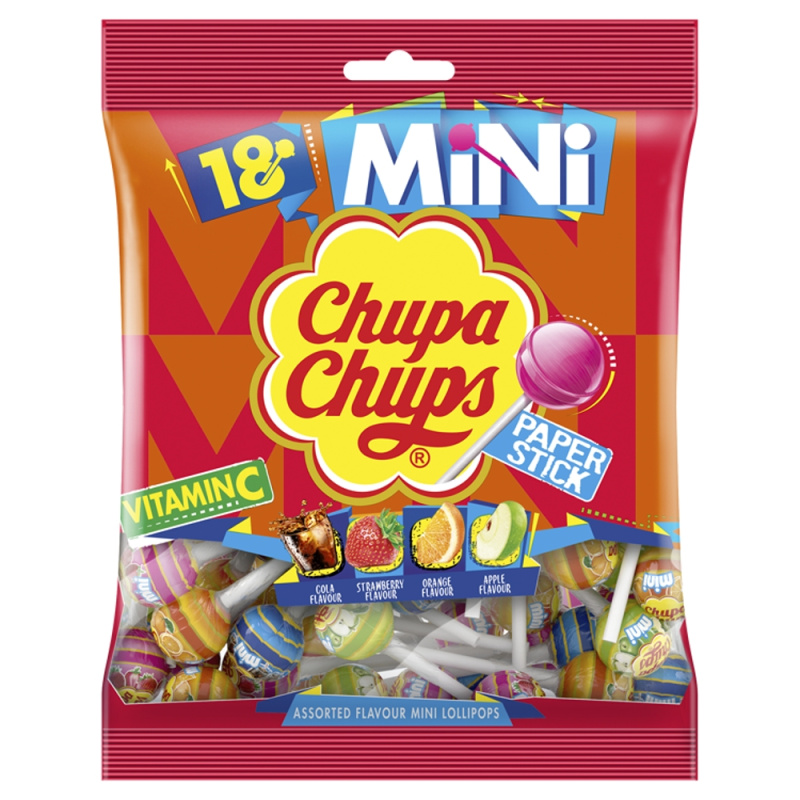 Chupa Chups Mini lízátka(18ks/sac) vit C