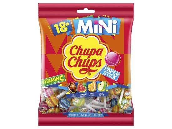 Chupa Chups Mini Best of lízátka 108g