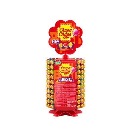 Chupa Chups Best of lízátka na stojanu 200 x 12 g